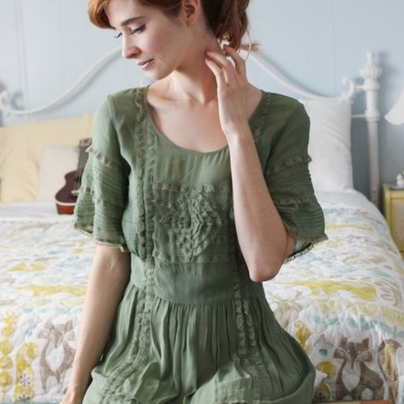 Anthropologie "Laced with Grace" dress by Lil - Picture 6 of 6